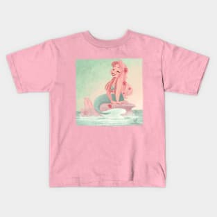 Little Mermaid Design C Kids T-Shirt